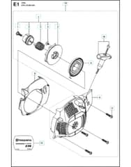 Husqvarna 236E-SERIES - Starter
