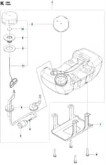 Husqvarna 236r - Fuel Tank