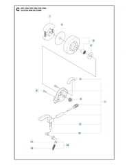 Husqvarna 240E-SERIES - Clutch & Oil Pump