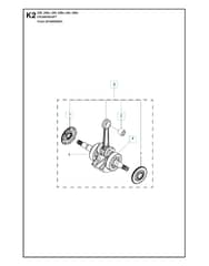 Husqvarna 240E-SERIES - Crankshaft 2