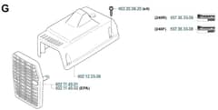 Husqvarna 240R - 2005-Current - Cylinder Cover