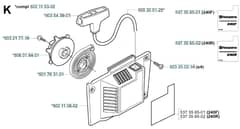 Husqvarna 240R - 2005-Current - Starter