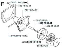 Husqvarna 240RBD - 2000-Current - Clutch