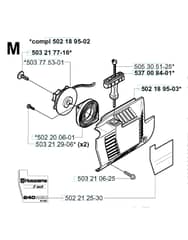 Husqvarna 240RBD - 2000-Current - Starter