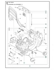 Husqvarna 240E-SERIESTRIOBRAKE - Chassis - Frame
