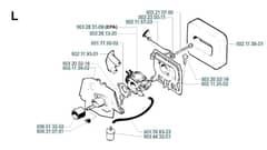 Husqvarna 240F - Carburetor & Air Filter