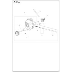 Husqvarna 240i - 970601101 - Oil Tank