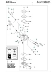 Husqvarna 241R - 2014-Current - Carburetor 2