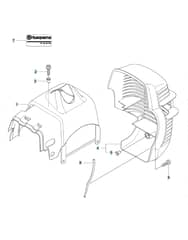 Husqvarna 241R - 2014-Current - Cylinder Cover
