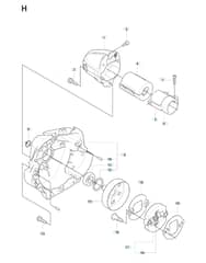 Husqvarna 241RJ - Clutch