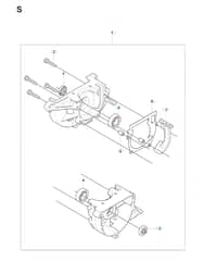 Husqvarna 241RJ - Crankcase
