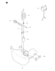 Husqvarna 241RJ - Fuel Tank