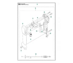 Husqvarna 243R - 2012-Current - Throttle Controls