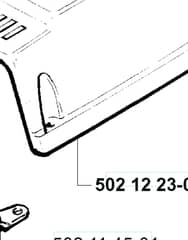 Husqvarna 245 - 2001-Current - Cylinder Cover