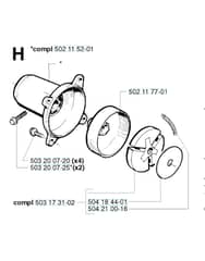 Husqvarna 245RX - 2002-Current - Clutch