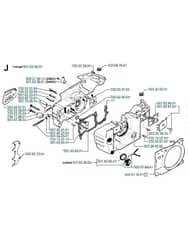 Husqvarna 246 - 2001-Current - Crankcase