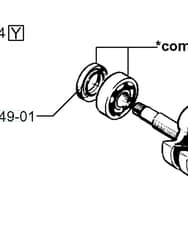 Husqvarna 246 - 2001-Current - Crankshaft