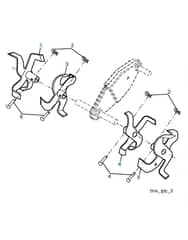 Husqvarna 25009 - 2014-3 - Tine Assembly