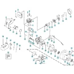 McCulloch 2500 CXL - 2008-03 - Engine (1) Parts Diagram