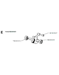 Husqvarna 250PS - 1996-2 - Crankshaft