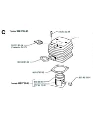 Husqvarna 250PS - 1996-2 - Cylinder Piston