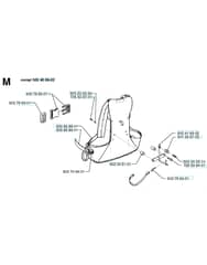 Husqvarna 250PS - 1996-2 - Harness