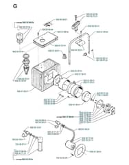 Husqvarna 250PS - 1996-2 - Hydraulic Pump - Motor