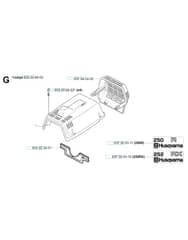 Husqvarna 250R from 20144900001-Current - Cylinder Cover