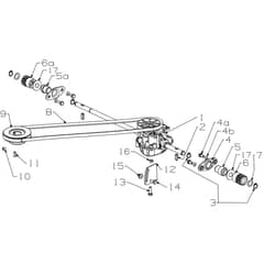 Masport 250ST - 464791 - Nov 2014 > 7881481 - Gearbox