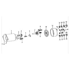 John Deere 2520 - PC1145 - Starter Solenoid - ST112