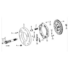 John Deere 2520 - PC1145 - Transmission Disconnect - ST132
