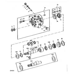 John Deere 2520 - PC1145 - Hydraulic Pump - ST172