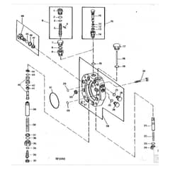 John Deere 2520 - PC1145 - Hydraulic Pump - ST178