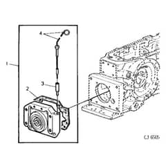 John Deere 2520 - PC1145 - Pto Bearing - ST189