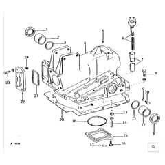 John Deere 2520 - PC1145 - Rockshaft Housing - ST200
