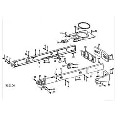 John Deere 2520 - PC1145 - Frame - ST256