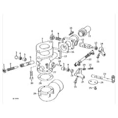 John Deere 2520 - PC1145 - Carburetor - ST31
