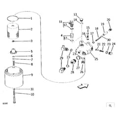 John Deere 2520 - PC1145 - Supplementary Hydraulic - ST312
