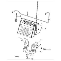 John Deere 2520 - PC1145 - Radio - ST337