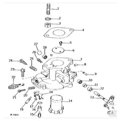 John Deere 2520 - PC1145 - Carburetor - ST37
