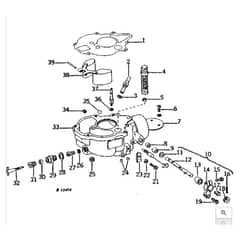 John Deere 2520 - PC1145 - Carburetor - ST38