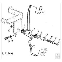 John Deere 2520 - PC1145 - Speed Control - ST89