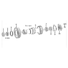 John Deere 2520 - PC1145 - Countershaft - ST99