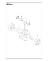 Husqvarna 253RB - 2018-Current - Crankshaft
