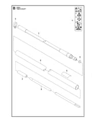 Husqvarna 253RB - 2018-Current - Tube & Shaft