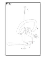 Husqvarna 253RJ - 2018-Current - Handle