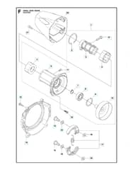 Husqvarna 253R - Clutch