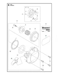 Husqvarna 253R - Starter