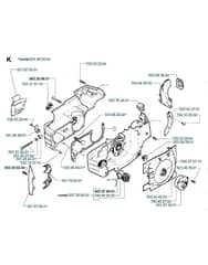 Husqvarna 261EPA - 1999-Current - Crankcase