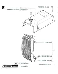 Husqvarna 265RX from 20144900001-Current - Cover